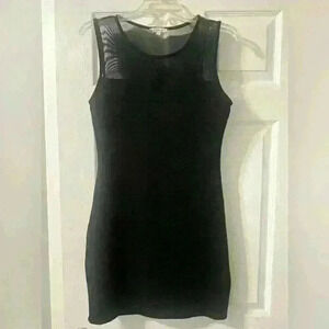 JustFab Black Dress Size L - B2